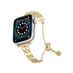 สายรัดนาฬิกาโลหะผสมสังกะสีแบบวงแหวนคู่ สำหรับ Apple Watch 46mm / 49mm / 45mm / 44mm, สำหรับ Apple Watch 42mm / 41mm / 40mm / 38mm