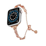 สายรัดนาฬิกาโลหะผสมสังกะสีประดับเพชรบด Wings สำหรับ Apple Watch 46 มม. / 49 มม. / 45 มม. / 44 มม. สำหรับ Apple Watch 42 มม. / 41 มม. / 40 มม. / 38 มม.