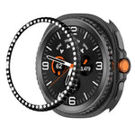 แหวนป้องกันนาฬิกาโลหะเพชรแถวเดียว สำหรับ Samsung Galaxy Watch8 Classic 46mm