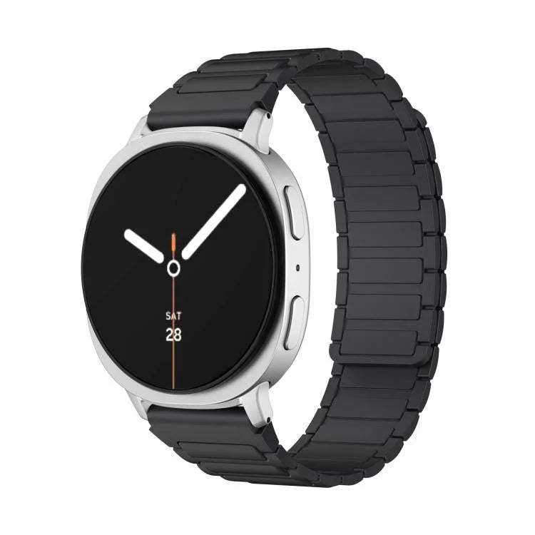 สายรัดนาฬิกาซิลิโคนแม่เหล็กรูปตัว I สำหรับ Samsung Galaxy Watch8 / Watch8 Classic