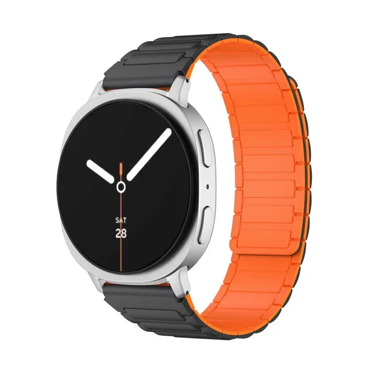 สายรัดนาฬิกาซิลิโคนแม่เหล็กรูปตัว I สำหรับ Samsung Galaxy Watch8 / Watch8 Classic
