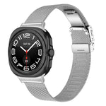 สายโลหะ Milanese Turtle Buckle สำหรับ Samsung Galaxy Watch Ultra 47mm / Ultra 2025