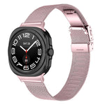 สายโลหะ Milanese Turtle Buckle สำหรับ Samsung Galaxy Watch Ultra 47mm / Ultra 2025