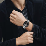 สายสแตนเลสสามเม็ด สำหรับ Samsung Galaxy Watch Ultra 47mm / Ultra 2025