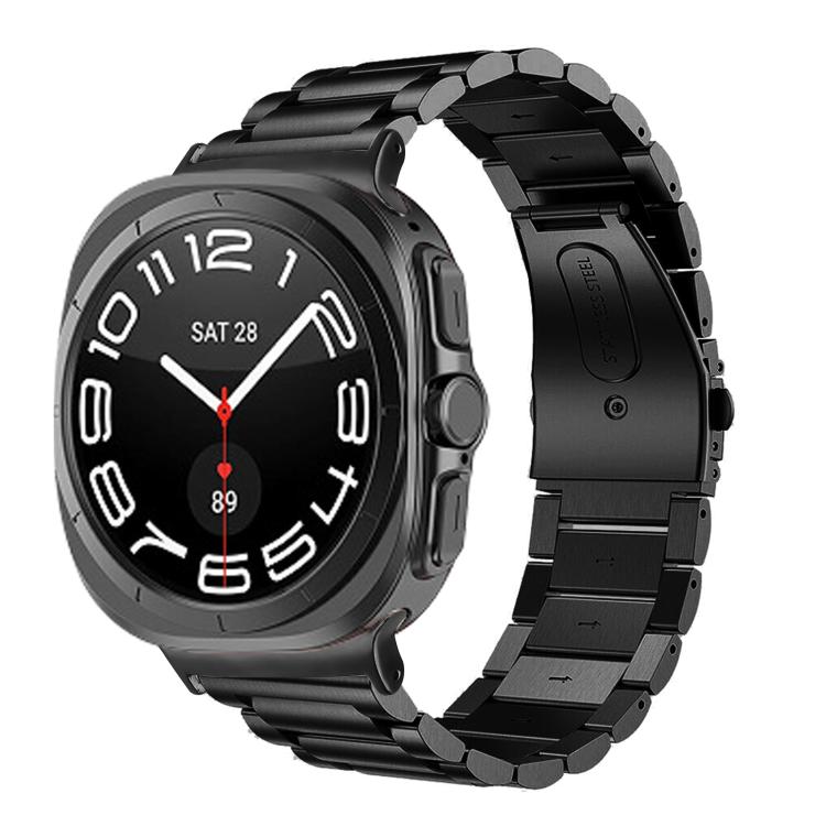 สายสแตนเลสสามเม็ด สำหรับ Samsung Galaxy Watch Ultra 47mm / Ultra 2025