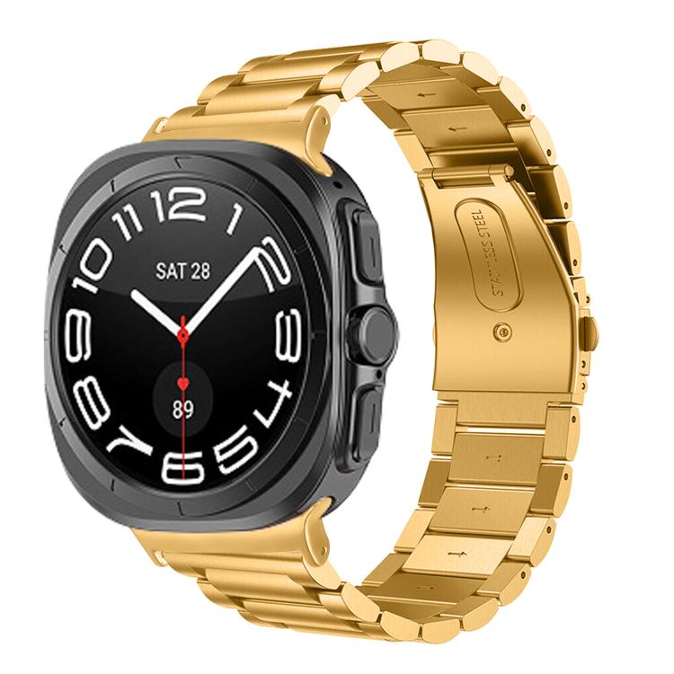 สายสแตนเลสสามเม็ด สำหรับ Samsung Galaxy Watch Ultra 47mm / Ultra 2025