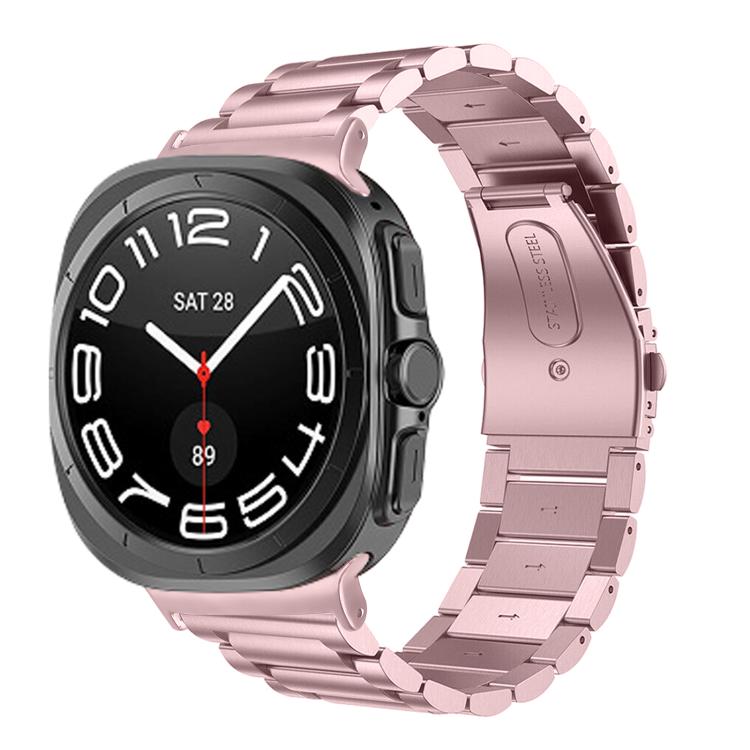 สายสแตนเลสสามเม็ด สำหรับ Samsung Galaxy Watch Ultra 47mm / Ultra 2025