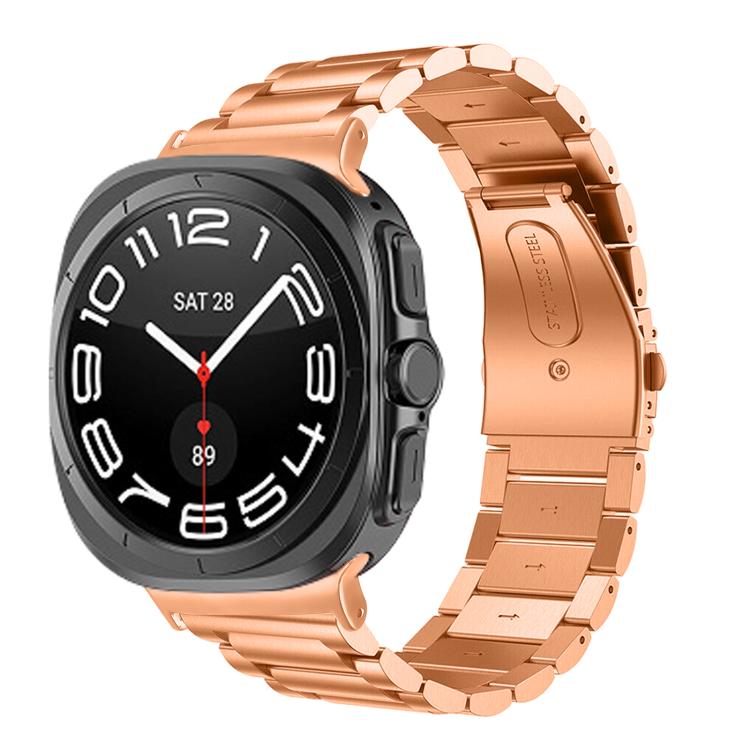 สายสแตนเลสสามเม็ด สำหรับ Samsung Galaxy Watch Ultra 47mm / Ultra 2025
