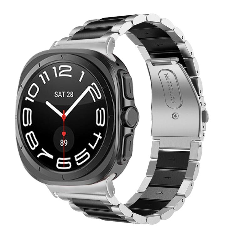สายสแตนเลสสามเม็ด สำหรับ Samsung Galaxy Watch Ultra 47mm / Ultra 2025