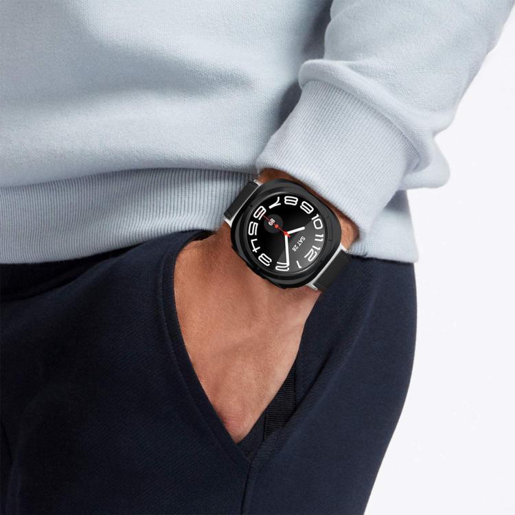 สายหนังแท้ Lychee สองด้าน สำหรับ Samsung Galaxy Watch Ultra 47mm / Ultra 2025