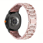 สายโลหะเพชรสามเม็ด สำหรับ Samsung Galaxy Watch8 / Watch8 Classic