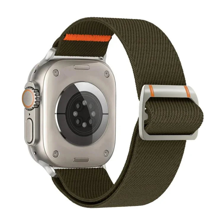 สายรัดนาฬิกาไนลอนหัวเข็มขัดกลไก Watchman สำหรับ Apple Watch 46mm / 49mm / 45mm / 44mm, สำหรับ Apple Watch 42mm / 41mm / 40mm / 38mm