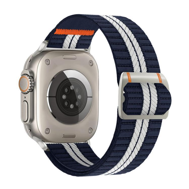 สายรัดนาฬิกาไนลอนหัวเข็มขัดกลไก Watchman สำหรับ Apple Watch 46mm / 49mm / 45mm / 44mm, สำหรับ Apple Watch 42mm / 41mm / 40mm / 38mm