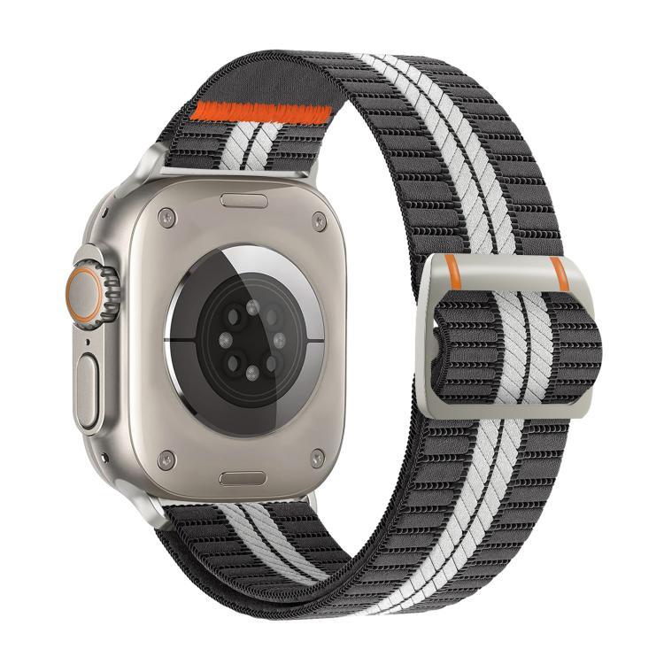 สายรัดนาฬิกาไนลอนหัวเข็มขัดกลไก Watchman สำหรับ Apple Watch 46mm / 49mm / 45mm / 44mm, สำหรับ Apple Watch 42mm / 41mm / 40mm / 38mm