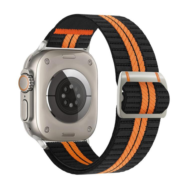 สายรัดนาฬิกาไนลอนหัวเข็มขัดกลไก Watchman สำหรับ Apple Watch 46mm / 49mm / 45mm / 44mm, สำหรับ Apple Watch 42mm / 41mm / 40mm / 38mm