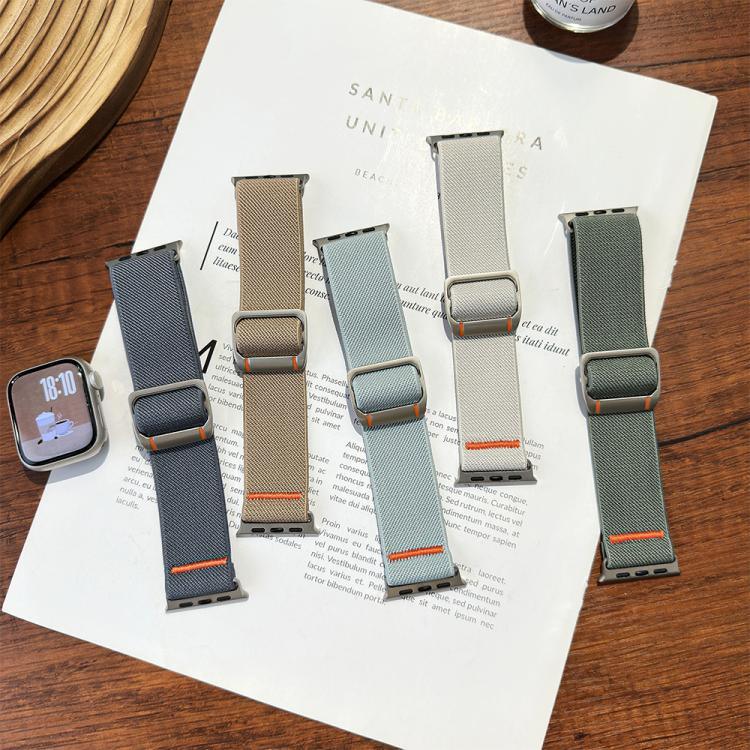 สายรัดนาฬิกาไนลอนหัวเข็มขัดกลไก Watchman สำหรับ Apple Watch 46mm / 49mm / 45mm / 44mm, สำหรับ Apple Watch 42mm / 41mm / 40mm / 38mm