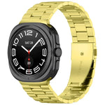 สายสแตนเลสสตีลสามเม็ดพร้อมเครื่องมือถอด สำหรับ Samsung Galaxy Watch Ultra 47mm / Ultra 2025, สำหรับ Samsung Galaxy Watch8 / Watch8 Classic