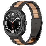 สายสแตนเลสสตีลสามเม็ดพร้อมเครื่องมือถอด สำหรับ Samsung Galaxy Watch Ultra 47mm / Ultra 2025, สำหรับ Samsung Galaxy Watch8 / Watch8 Classic