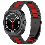 สายสแตนเลสสตีลสามเม็ดพร้อมเครื่องมือถอด สำหรับ Samsung Galaxy Watch Ultra 47mm / Ultra 2025, สำหรับ Samsung Galaxy Watch8 / Watch8 Classic