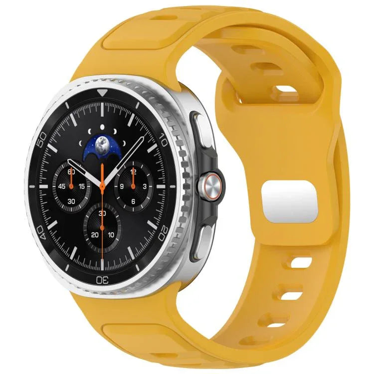 สายซิลิโคนสีเดียว Reverse Buckle สำหรับ Samsung Galaxy Watch8 / Watch8 Classic