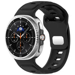 สายซิลิโคนสีเดียว Reverse Buckle สำหรับ Samsung Galaxy Watch8 / Watch8 Classic