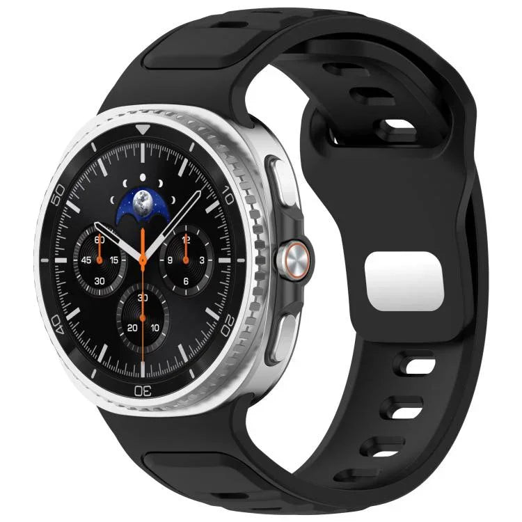 สายซิลิโคนสีเดียว Reverse Buckle สำหรับ Samsung Galaxy Watch8 / Watch8 Classic