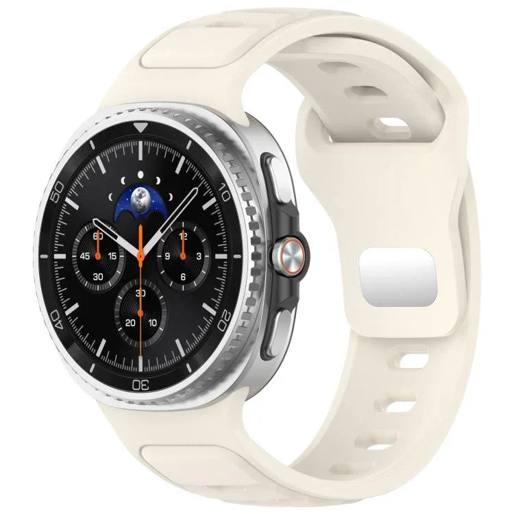 สายซิลิโคนสีเดียว Reverse Buckle สำหรับ Samsung Galaxy Watch8 / Watch8 Classic