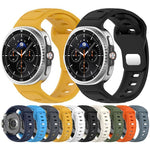สายซิลิโคนสีเดียว Reverse Buckle สำหรับ Samsung Galaxy Watch8 / Watch8 Classic