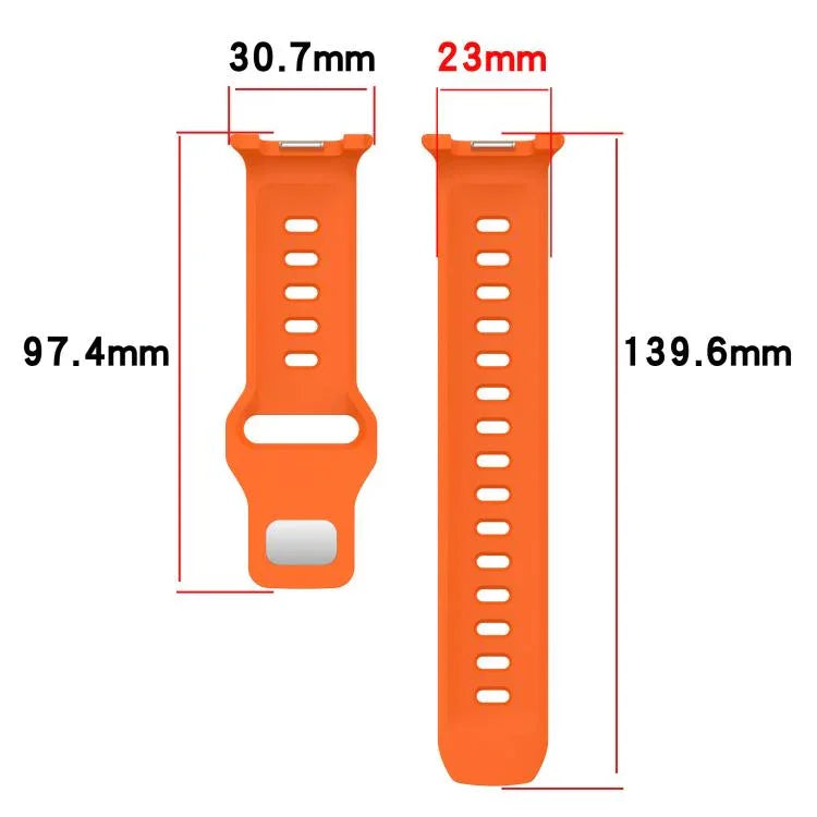 สายซิลิโคนสีเดียว Reverse Buckle สำหรับ Samsung Galaxy Watch8 / Watch8 Classic