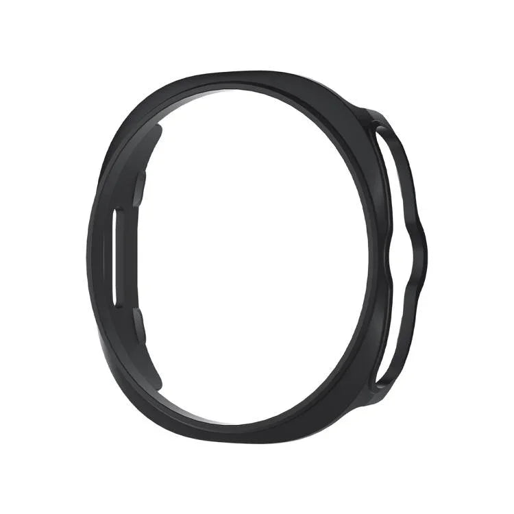 ENKAY Hat-Prince 2 in 1 ฝาครอบนาฬิกา PC สีทึบพร้อมฟิล์มนุ่ม PMMA ครอบคลุมเต็ม สำหรับ Samsung Galaxy Watch8 Classic 46mm