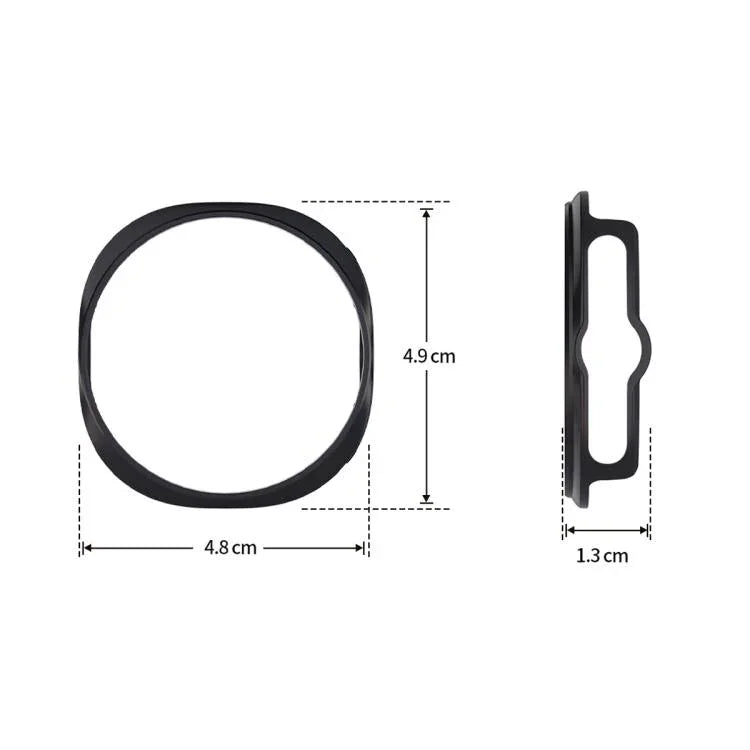 ENKAY Hat-Prince 2 in 1 ฝาครอบนาฬิกา PC สีทึบพร้อมฟิล์มนุ่ม PMMA ครอบคลุมเต็ม สำหรับ Samsung Galaxy Watch8 Classic 46mm