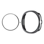 ENKAY Hat-Prince 2 in 1 ฝาครอบนาฬิกา PC สีทึบพร้อมฟิล์มนุ่ม PMMA ครอบคลุมเต็ม สำหรับ Samsung Galaxy Watch8 Classic 46mm