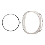 ENKAY Hat-Prince 2 in 1 ฝาครอบนาฬิกา PC สีทึบพร้อมฟิล์มนุ่ม PMMA ครอบคลุมเต็ม สำหรับ Samsung Galaxy Watch8 Classic 46mm