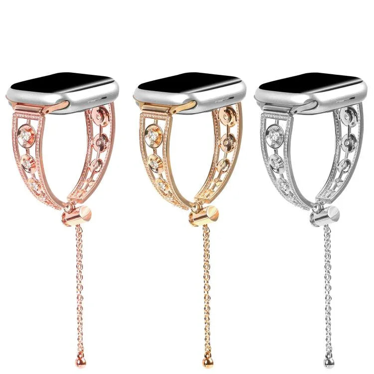 สายรัดนาฬิกาโลหะพลาตินัมสตาร์เซอร์โคเนียม สำหรับ Apple Watch 46mm / 49mm / 45mm / 44mm, สำหรับ Apple Watch 42mm / 41mm / 40mm / 38mm