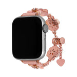 สายรัดนาฬิกาโลหะผสมโซ่ใบโคลเวอร์สี่แฉก สำหรับ Apple Watch 46mm / 49mm / 45mm / 44mm, สำหรับ Apple Watch 42mm / 41mm / 40mm / 38mm