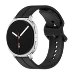 สายซิลิโคนร่องหัวเข็มขัดสีสันสดใส สำหรับ Samsung Galaxy Watch8 / Watch8 Classic