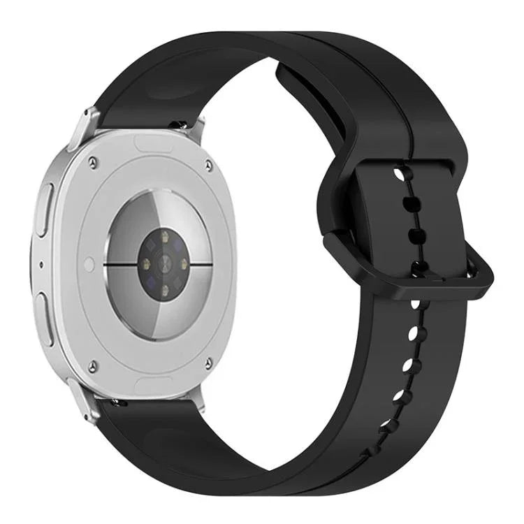 สายซิลิโคนร่องหัวเข็มขัดสีสันสดใส สำหรับ Samsung Galaxy Watch8 / Watch8 Classic