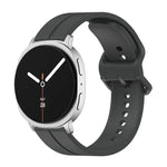 สายซิลิโคนร่องหัวเข็มขัดสีสันสดใส สำหรับ Samsung Galaxy Watch8 / Watch8 Classic