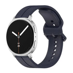 สายซิลิโคนร่องหัวเข็มขัดสีสันสดใส สำหรับ Samsung Galaxy Watch8 / Watch8 Classic