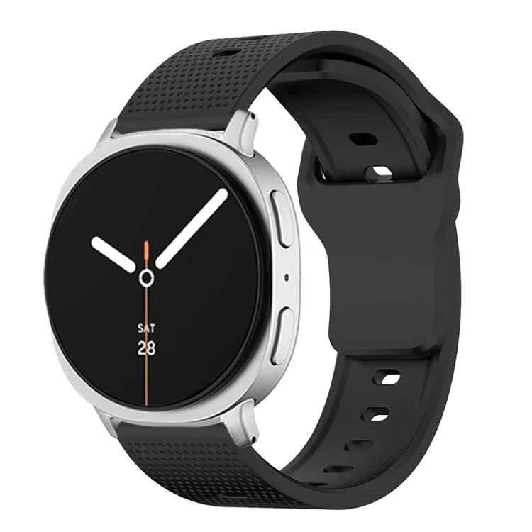 สายซิลิโคนหัวเข็มขัดหมุดลายจุดกลม สำหรับ Samsung Galaxy Watch8 / Watch8 Classic