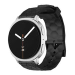 สายซิลิโคนสีพื้นลายลูกฟุตบอล สำหรับ Samsung Galaxy Watch8 / Watch8 Classic