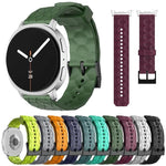 สายซิลิโคนสีพื้นลายลูกฟุตบอล สำหรับ Samsung Galaxy Watch8 / Watch8 Classic