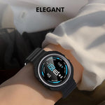 เคส ENKAY Hat-Prince 2 in 1 ชุบไฟฟ้านุ่ม TPU พร้อมฟิล์มนุ่ม PMMA ครอบคลุมเต็ม สำหรับ Samsung Galaxy Watch8 Classic 46มม.