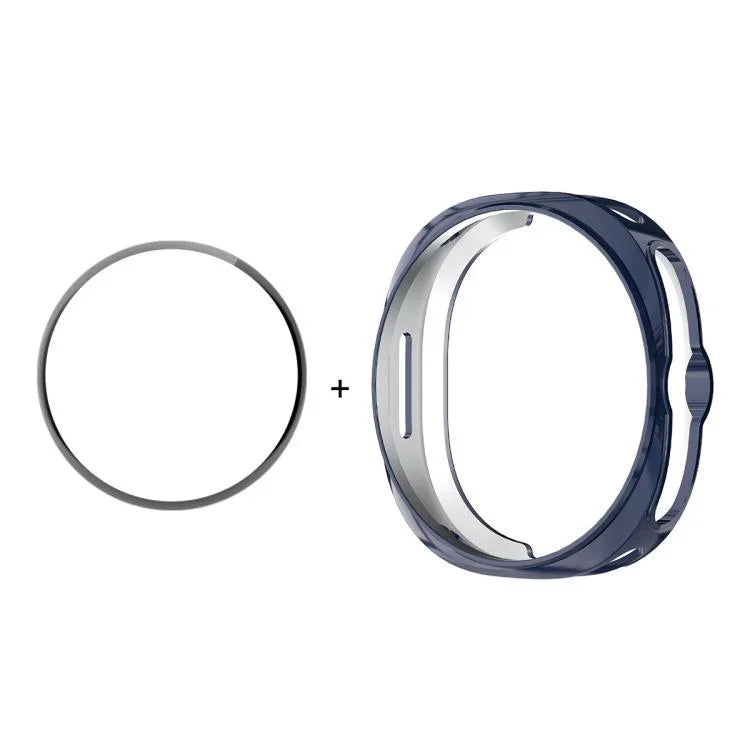 เคส ENKAY Hat-Prince 2 in 1 ชุบไฟฟ้านุ่ม TPU พร้อมฟิล์มนุ่ม PMMA ครอบคลุมเต็ม สำหรับ Samsung Galaxy Watch8 Classic 46มม.