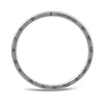 สายรัดนาฬิกาซิลิโคนขอบสปีดพร้อมหัวเข็มขัดสีเย็บลายคลื่น สำหรับ Samsung Galaxy Watch8 44 มม. และ 40 มม.