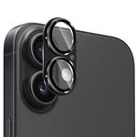 ฟิล์มกระจกนิรภัยครอบเลนส์อลูมิเนียมอัลลอยลาย CD ENKAY สำหรับ iPhone 17