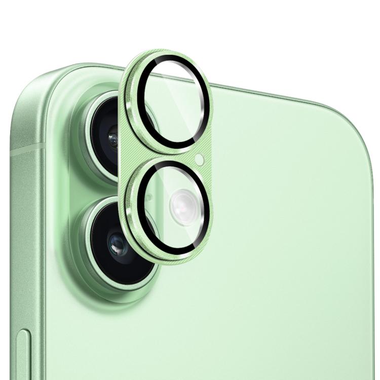 ฟิล์มกระจกนิรภัยครอบเลนส์อลูมิเนียมอัลลอยลาย CD ENKAY สำหรับ iPhone 17