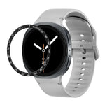 สายรัดนาฬิกาซิลิโคนเย็บสีเรียบขอบสปีด สำหรับ Samsung Galaxy Watch8 44 มม. และ 40 มม.