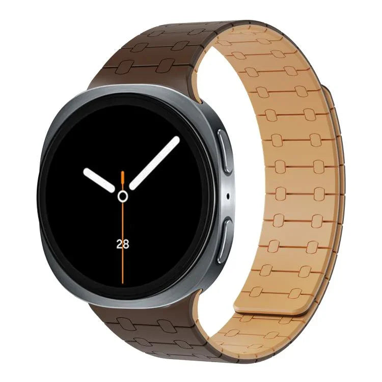 สายรัดนาฬิกาซิลิโคนแม่เหล็กรวม สำหรับ Samsung Galaxy Watch8 / Watch8 Classic