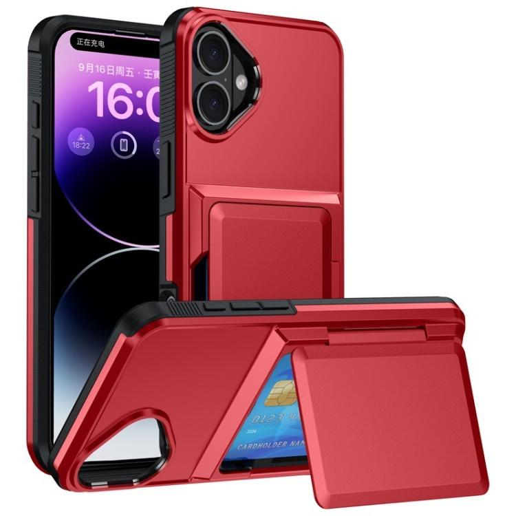 เคสโทรศัพท์ Kalebol แบบพับพร้อมที่ใส่บัตรกันกระแทก สำหรับ iPhone 17 Pro Max, สำหรับ iPhone 17 Pro, สำหรับ iPhone 17, สำหรับ iPhone Air, สำหรับ iPhone 16 Pro Max, สำหรับ iPhone 16 Pro, สำหรับ iPhone 16 Plus, สำหรับ iPhone 16